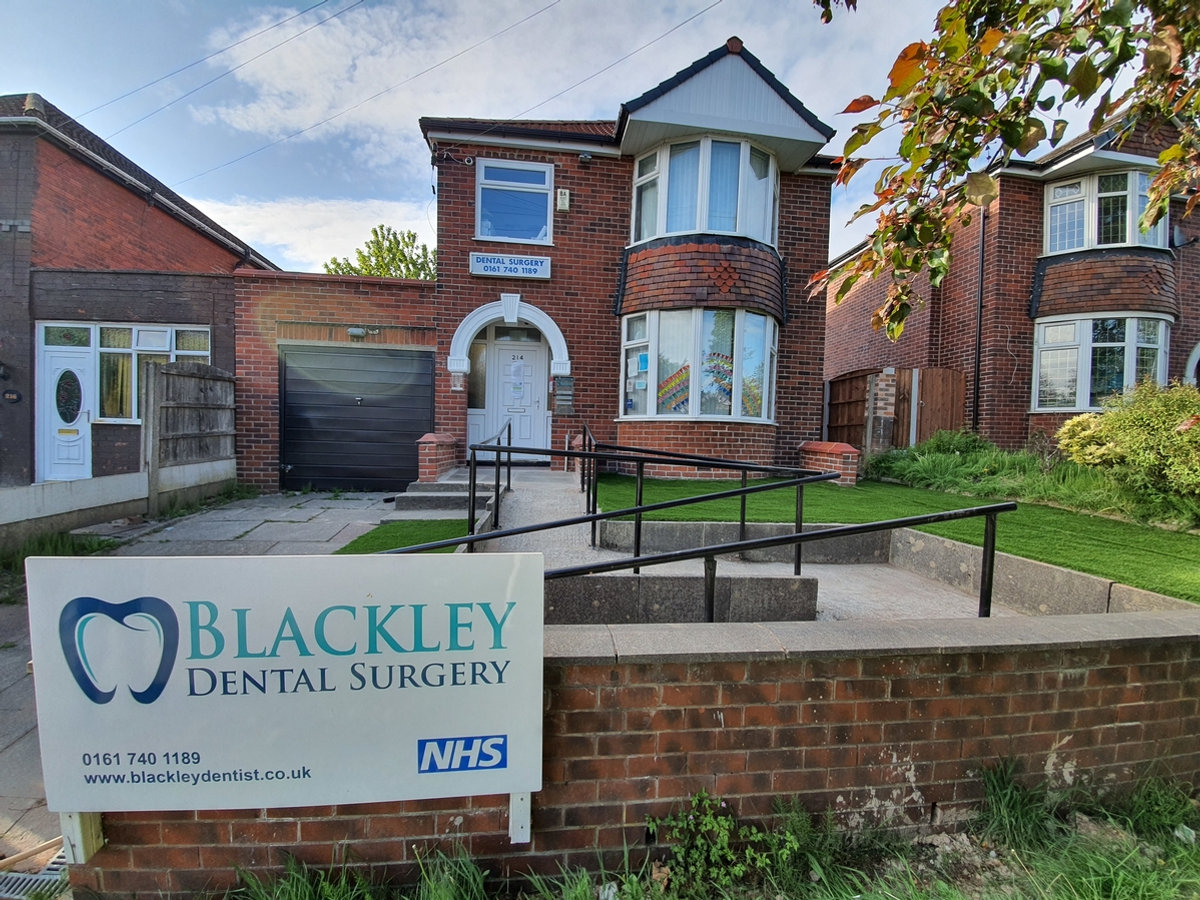 Blackley Dental Surgery practice exterior